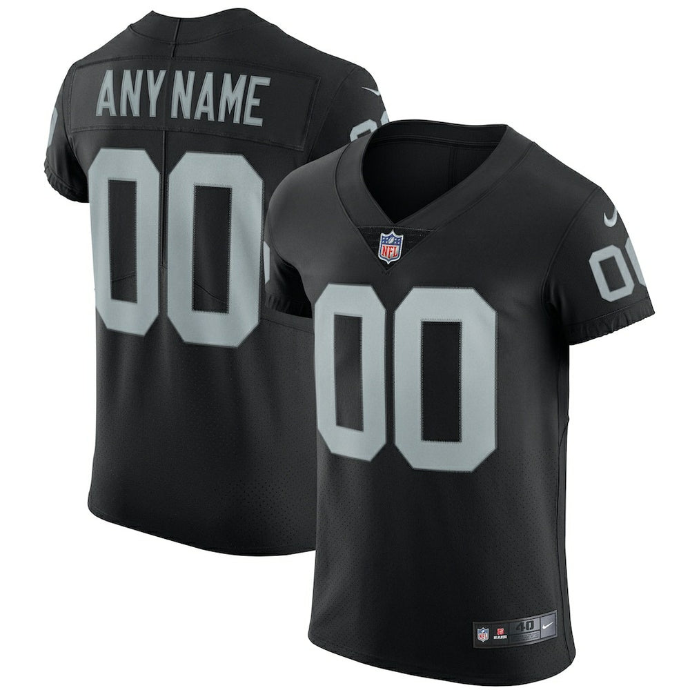 Las Vegas Raiders Vapor Untouchable Custom Elite Jersey Black | Nike for Sale