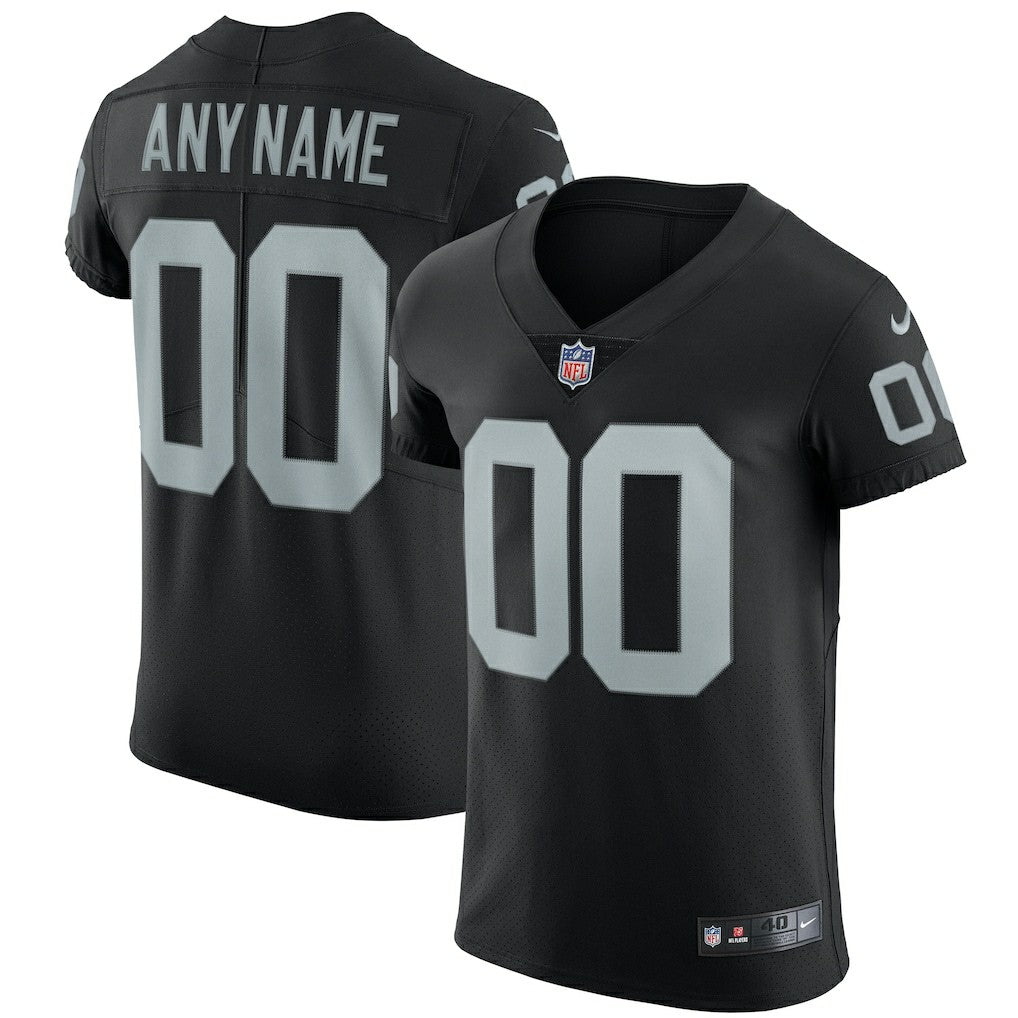 Las Vegas Raiders Vapor Untouchable Custom Elite Jersey Black | Nike for Sale