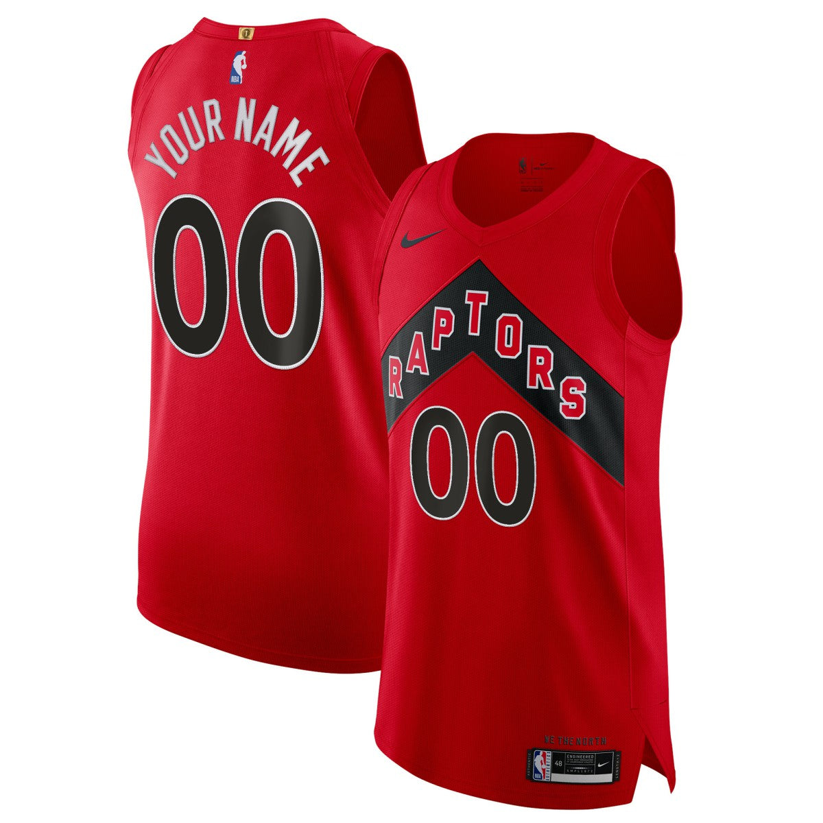 Toronto Raptors 2020/21 Authentic Custom Jersey Red Icon Edition - NBA