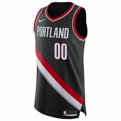 Portland Trail Blazers 2020/21 Authentic Custom Jersey Black Icon Edition - NBA