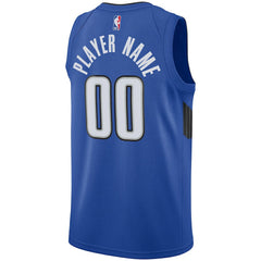 Orlando Magic Jordan Brand Swingman Custom Jersey Statement Edition Blue - NBA