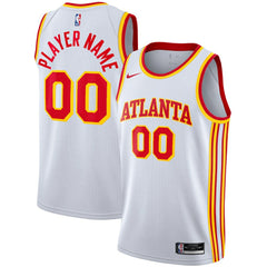 Atlanta Hawks 2020/21 Swingman Custom Jersey Association Edition White - NBA