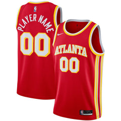 Atlanta Hawks 2020/21 Swingman Custom Jersey Icon Edition Red - NBA