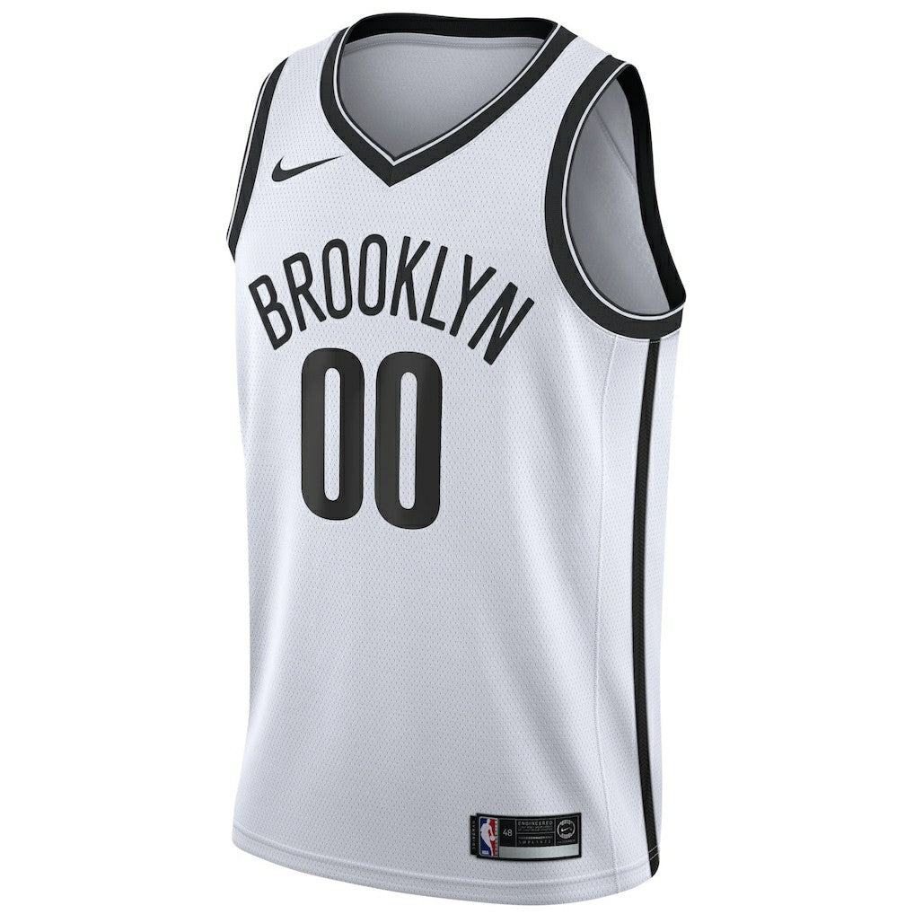 Brooklyn Nets 2020/21 Swingman Custom Jersey Association Edition White - NBA