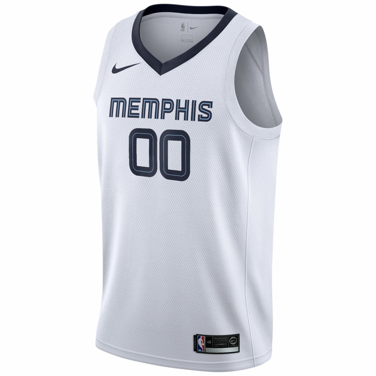 Memphis Grizzlies 2020/21 Swingman Custom Jersey Association Edition White - NBA