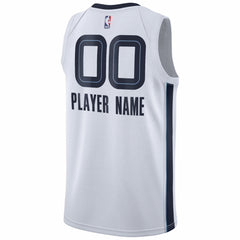 Memphis Grizzlies 2020/21 Swingman Custom Jersey Association Edition White - NBA