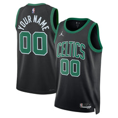 Boston Celtics Jordan Brand Unisex 2022/23 Swingman Custom Jersey Statement Edition Black - NBA
