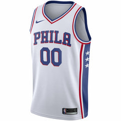 Philadelphia 76ers 2020/21 Swingman Custom Jersey Association Edition White - NBA