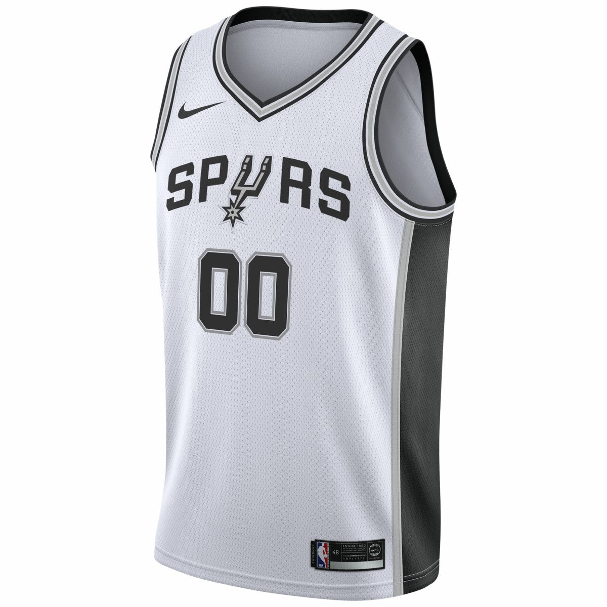 San Antonio Spurs 2020/21 Swingman Custom Jersey Association Edition White - NBA