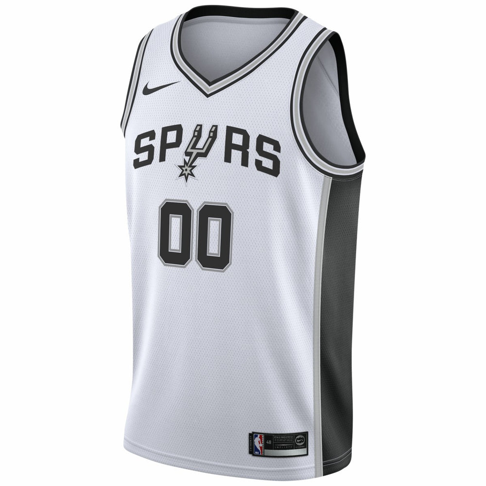 San Antonio Spurs 2020/21 Swingman Custom Jersey Association Edition White - NBA