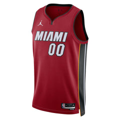Miami Heat Jordan Brand Unisex 2022/23 Swingman Custom Jersey Statement Edition Red - NBA