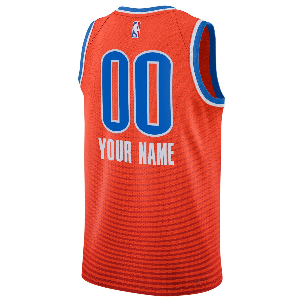 Oklahoma City Thunder Jordan Brand Unisex 2022/23 Swingman Custom Jersey Statement Edition Orange - NBA