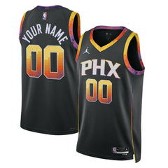 Phoenix Suns Jordan Brand Unisex 2022/23 Swingman Custom Jersey Statement Edition Black - NBA