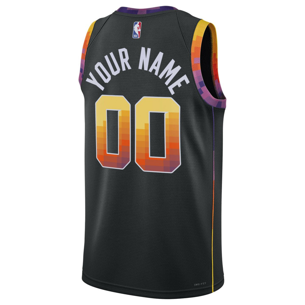 Phoenix Suns Jordan Brand Unisex 2022/23 Swingman Custom Jersey Statement Edition Black - NBA