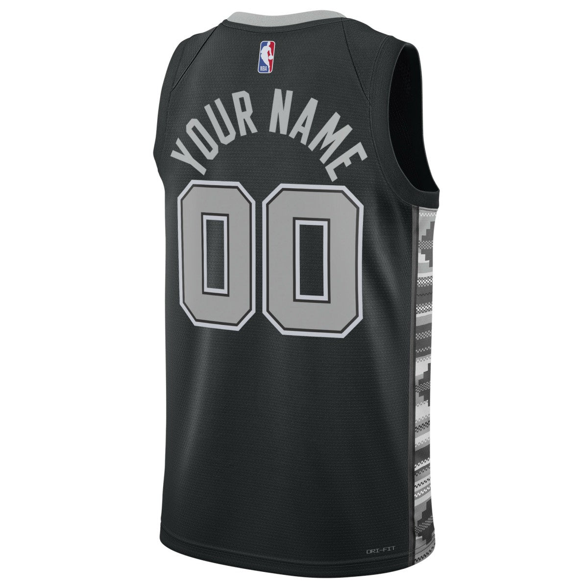San Antonio Spurs Jordan Brand Unisex 2022/23 Swingman Custom Jersey Statement Edition Black - NBA