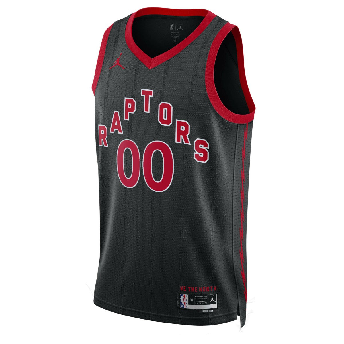 Toronto Raptors Jordan Brand Unisex 2022/23 Swingman Custom Jersey Statement Edition Black - NBA