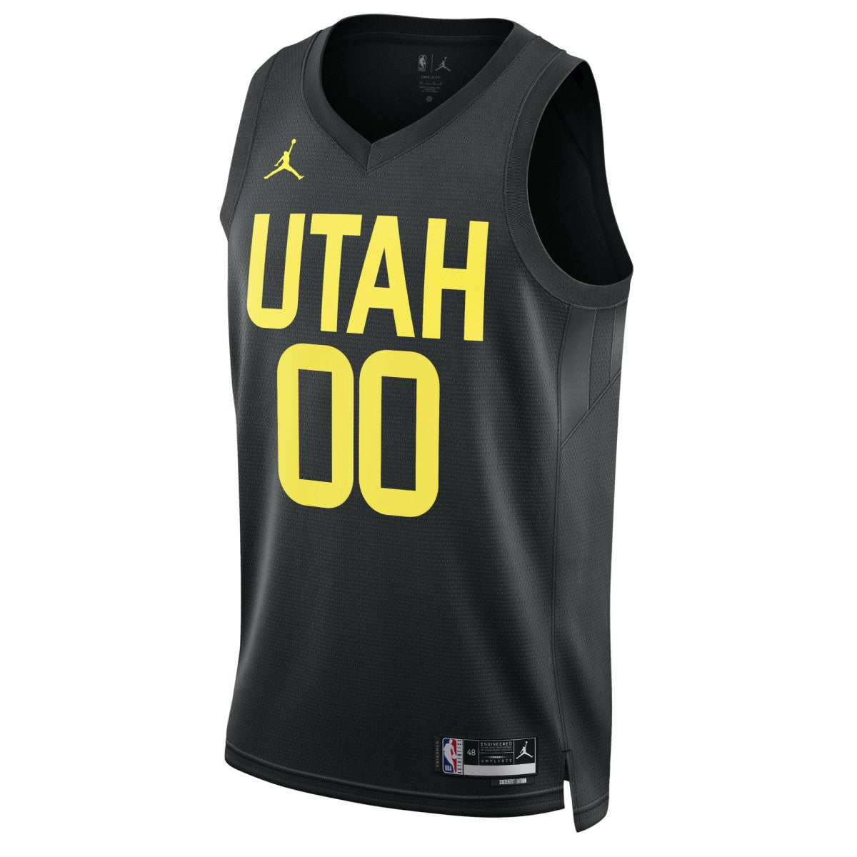 Utah Jazz Jordan Brand Unisex 2022/23 Swingman Custom Jersey Statement Edition Black - NBA