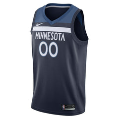 Minnesota Timberwolves Swingman Custom Jersey Navy Icon Edition - NBA