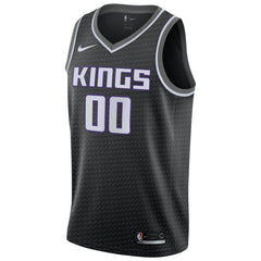 Sacramento Kings Swingman Custom Jersey Black Statement Edition - NBA