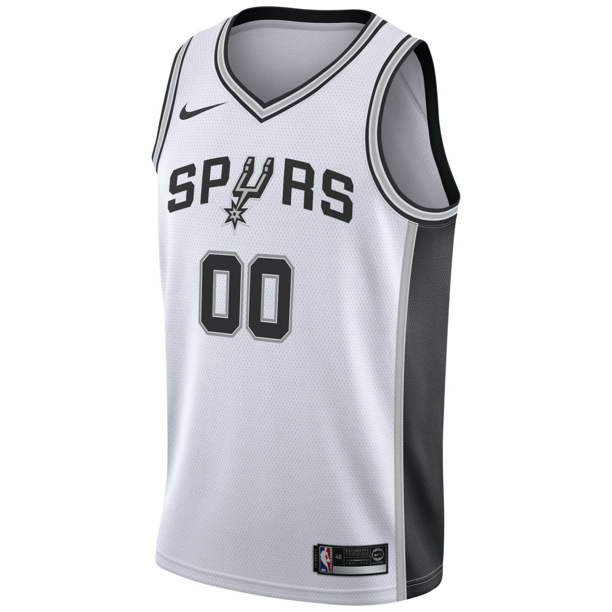 San Antonio Spurs Custom Swingman Jersey White Association Edition - NBA
