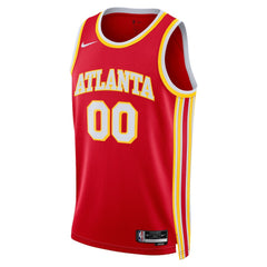 Atlanta Hawks Unisex Swingman Custom Jersey Red Icon Edition - NBA