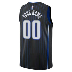Orlando Magic Unisex Swingman Custom Jersey Black Icon Edition - NBA