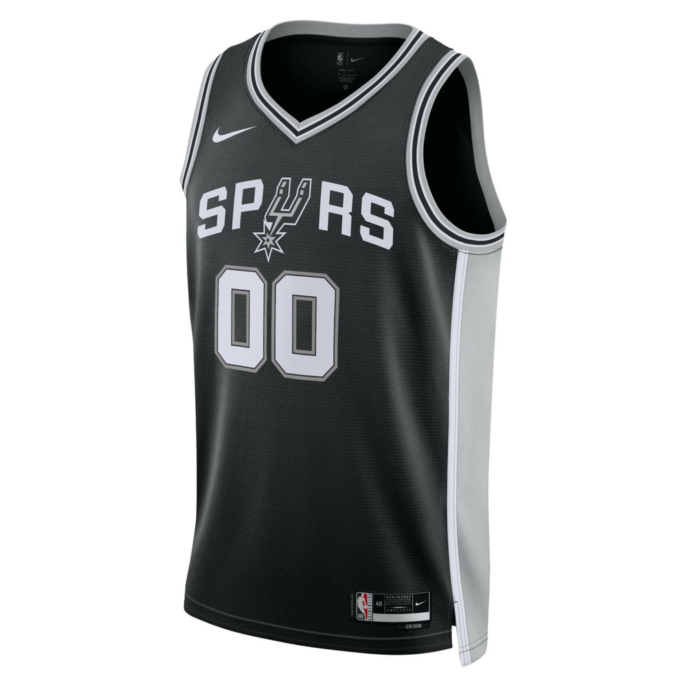 San Antonio Spurs Unisex Swingman Custom Jersey Black Icon Edition - NBA