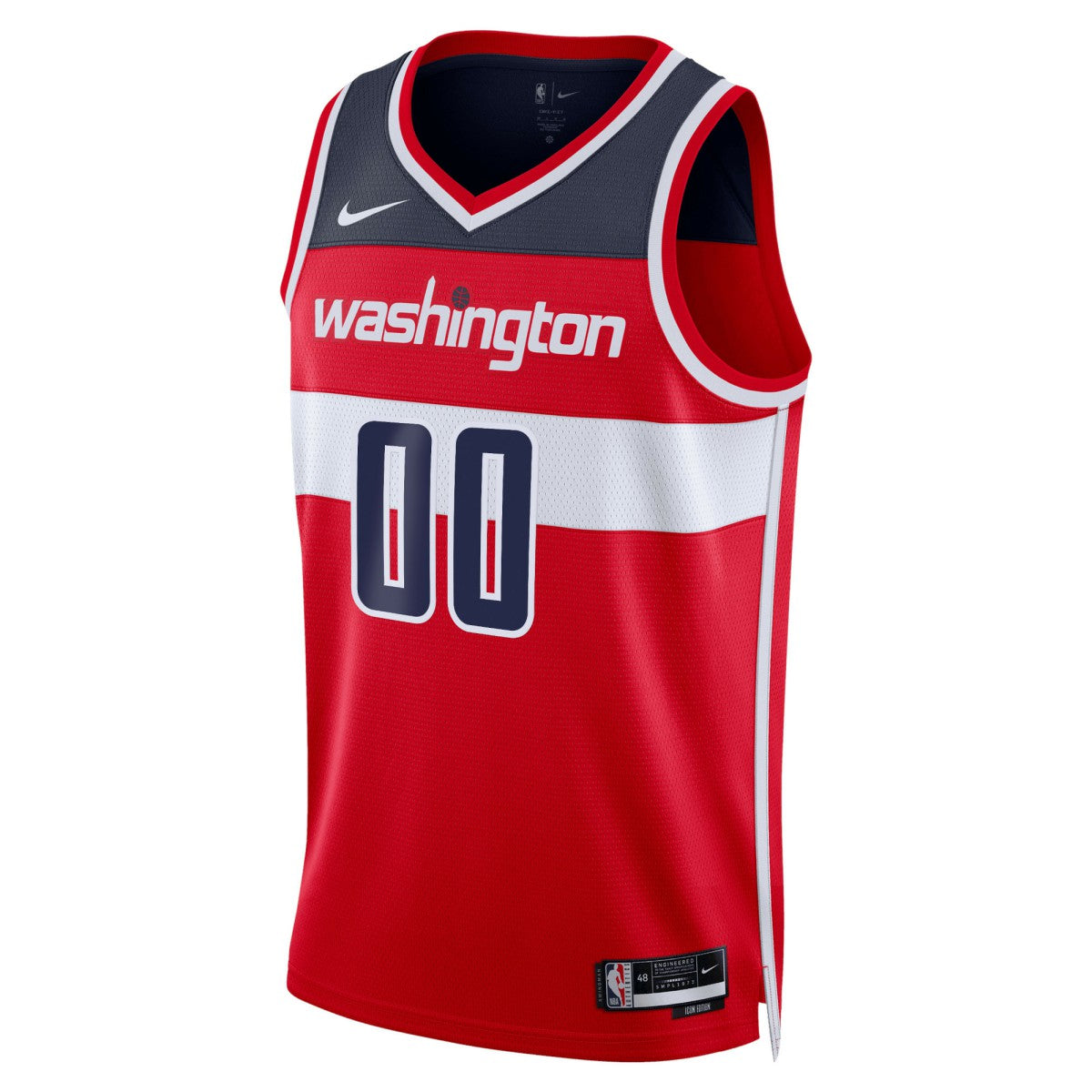 Washington Wizards Unisex Swingman Custom Jersey Red Icon Edition - NBA