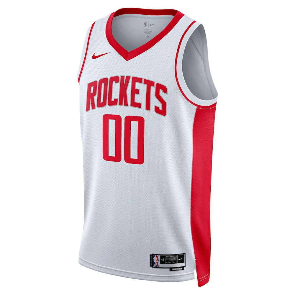 Houston Rockets Unisex Swingman Custom Jersey White Association Edition - NBA