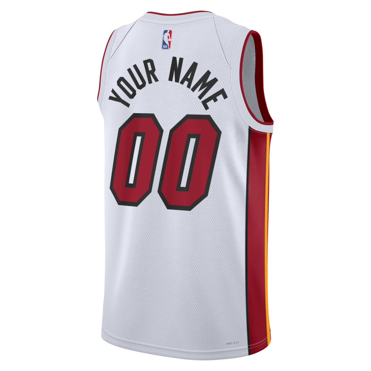 Miami Heat Unisex Swingman Custom Jersey White Association Edition - NBA