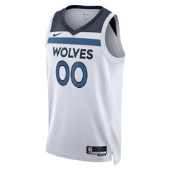Minnesota Timberwolves Unisex Swingman Custom Jersey White Association Edition - NBA