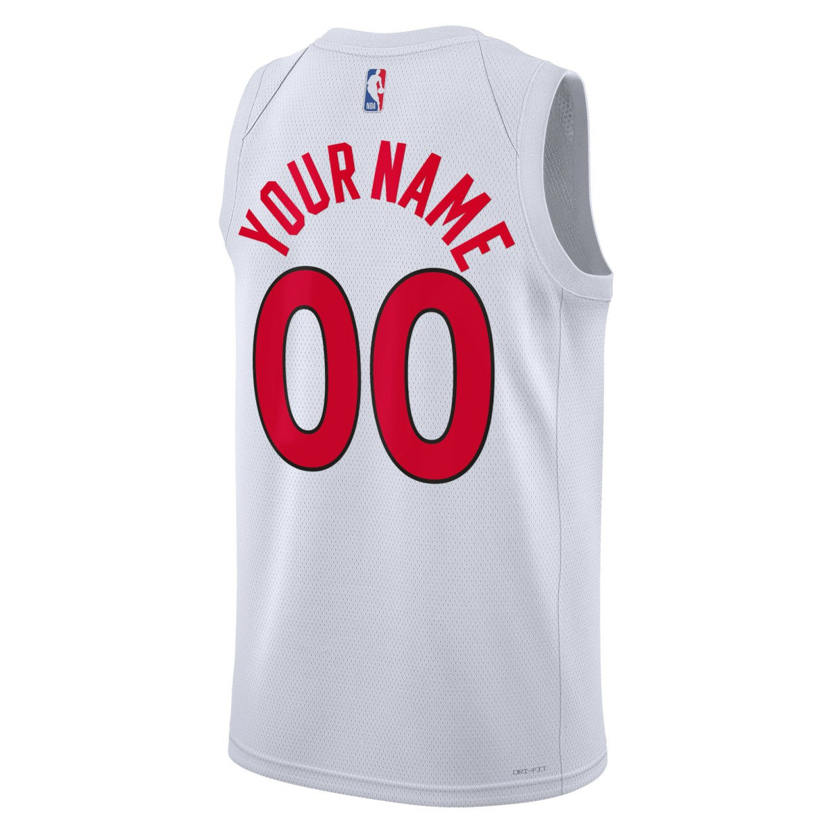 Toronto Raptors Unisex Swingman Custom Jersey White Association Edition - NBA