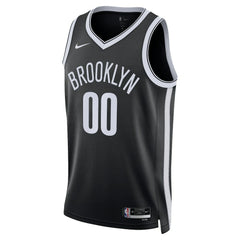 Brooklyn Nets Unisex Swingman Custom Jersey Black Icon Edition - NBA
