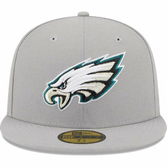 Philadelphia Eagles New Era Omaha 59FIFTY Fitted Hat Gray | NFL