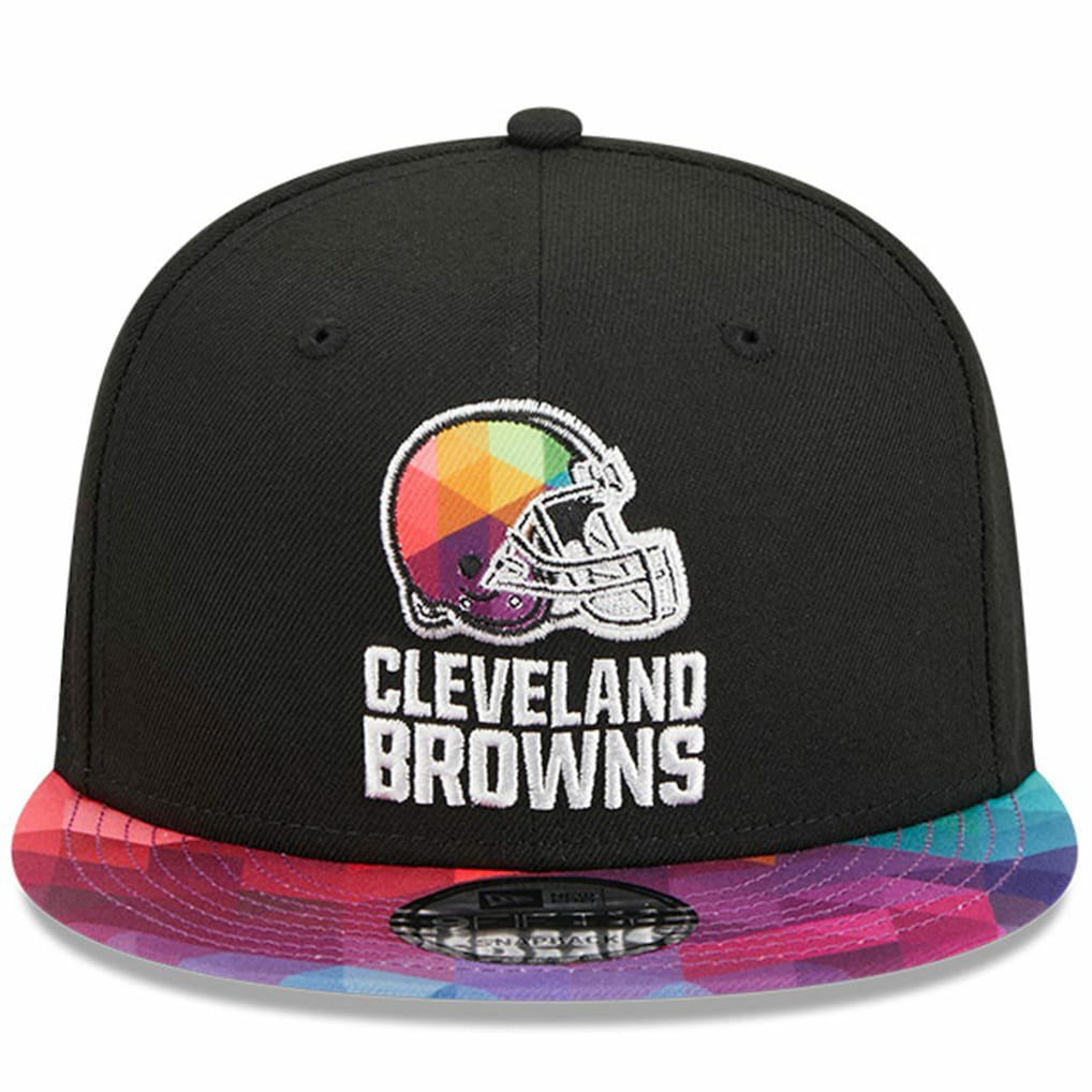 Cleveland Browns New Era 2023 NFL Crucial Catch 9FIFTY Snapback Hat Black | NFL