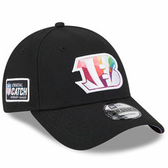Cincinnati Bengals New Era 2023 NFL Crucial Catch 9FORTY Adjustable Hat Black | NFL