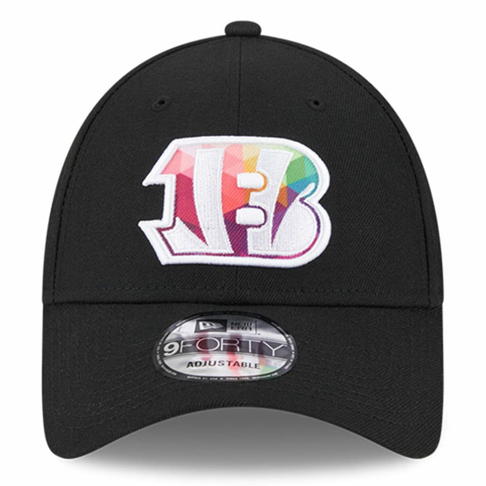 Cincinnati Bengals New Era 2023 NFL Crucial Catch 9FORTY Adjustable Hat Black | NFL