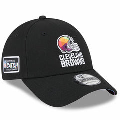 Cleveland Browns New Era 2023 NFL Crucial Catch 9FORTY Adjustable Hat Black | NFL