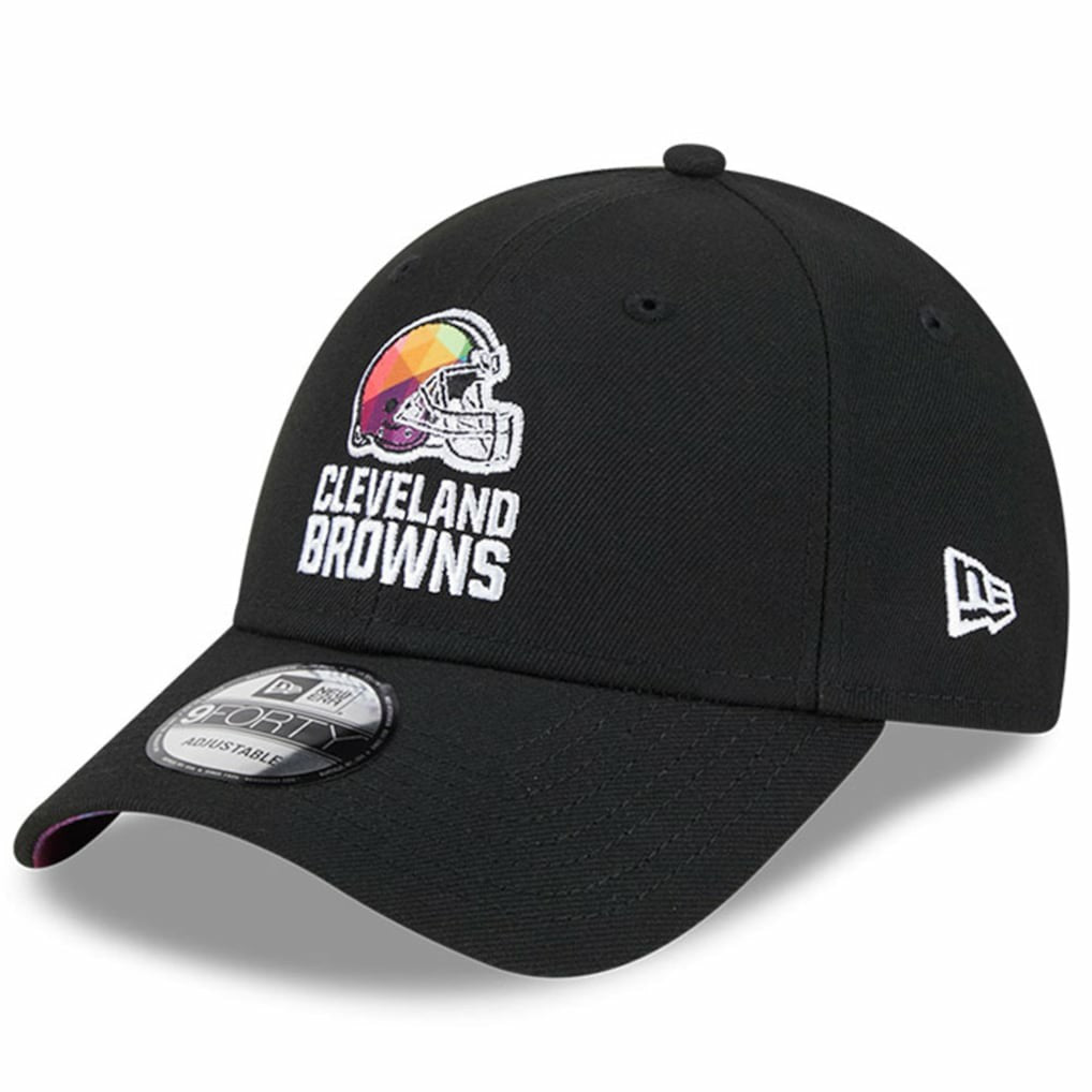 Cleveland Browns New Era 2023 NFL Crucial Catch 9FORTY Adjustable Hat Black | NFL