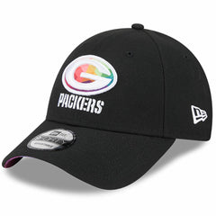 Green Bay Packers New Era 2023 NFL Crucial Catch 9FORTY Adjustable Hat Black | NFL