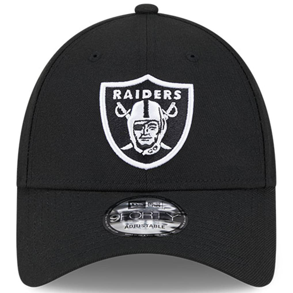 Las Vegas Raiders New Era 2023 NFL Crucial Catch 9FORTY Adjustable Hat Black | NFL