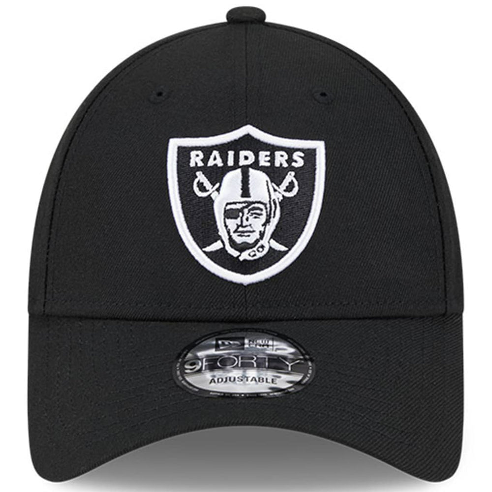 Las Vegas Raiders New Era 2023 NFL Crucial Catch 9FORTY Adjustable Hat Black | NFL