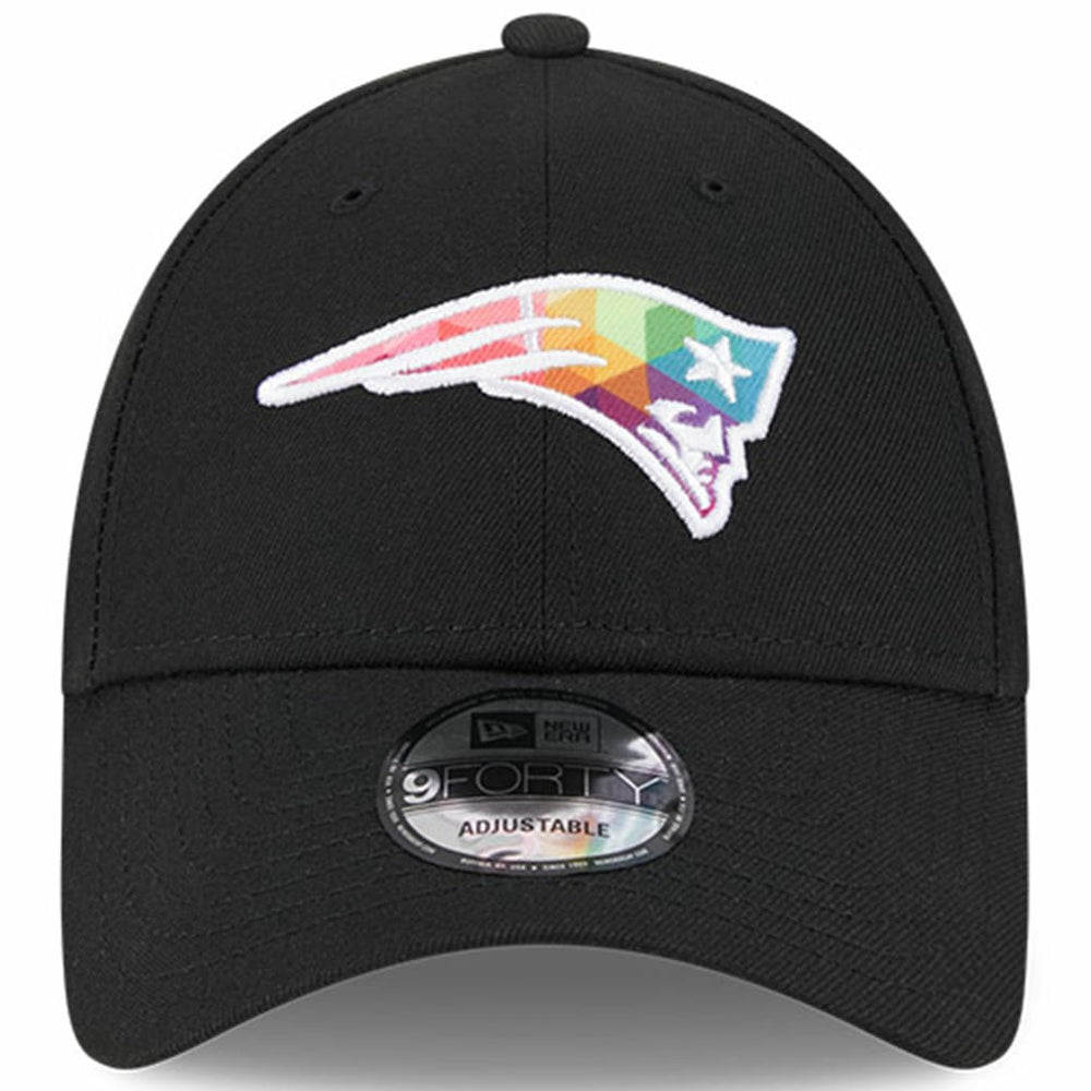 New England Patriots New Era 2023 NFL Crucial Catch 9FORTY Adjustable Hat Black | NFL