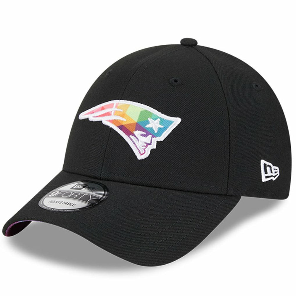 New England Patriots New Era 2023 NFL Crucial Catch 9FORTY Adjustable Hat Black | NFL