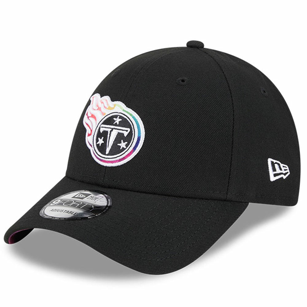 Tennessee Titans New Era 2023 NFL Crucial Catch 9FORTY Adjustable Hat Black | NFL