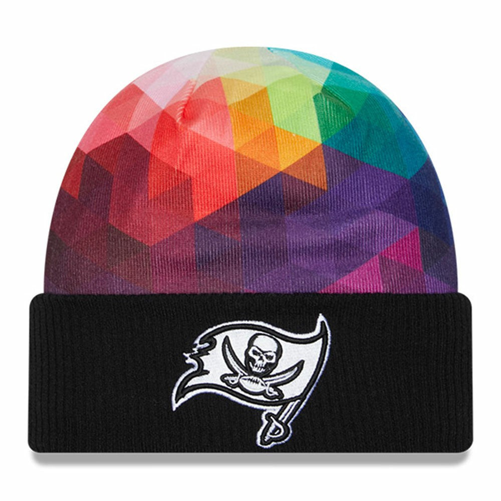 Tampa Bay Buccaneers New Era 2023 NFL Crucial Catch Cuffed Knit Hat Black | NFL
