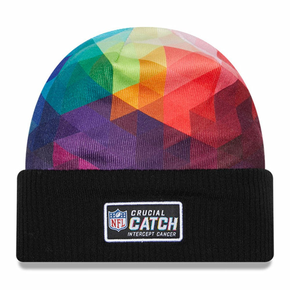 Tampa Bay Buccaneers New Era 2023 NFL Crucial Catch Cuffed Knit Hat Black | NFL