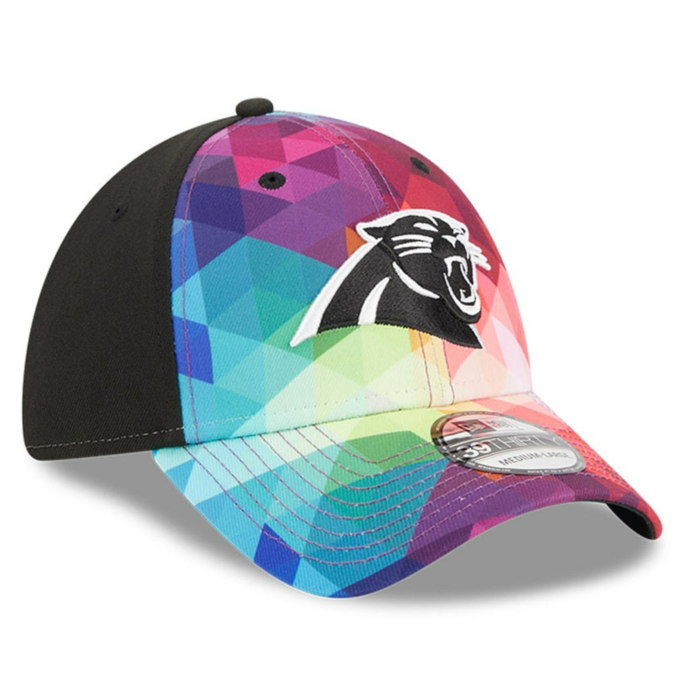 Carolina Panthers New Era 2023 NFL Crucial Catch 39THIRTY Flex Hat Pink | NFL