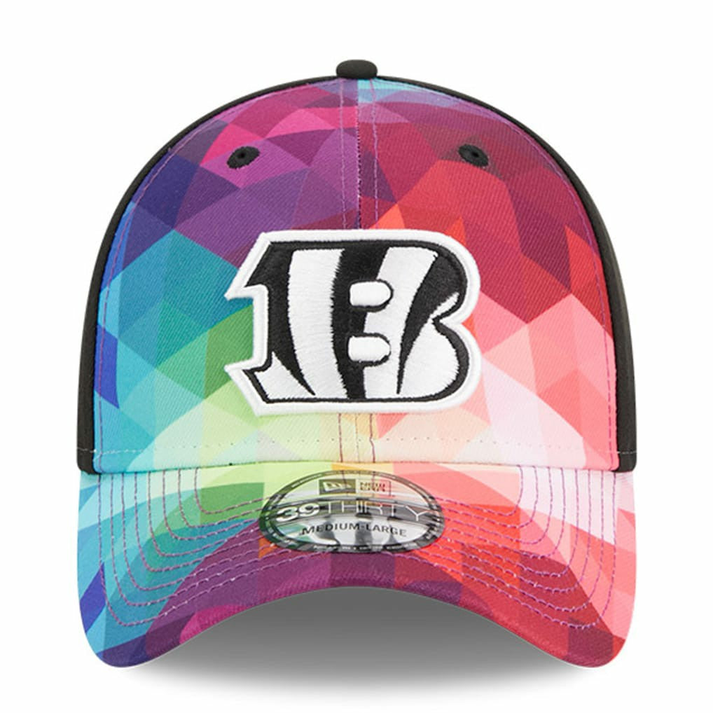 Cincinnati Bengals New Era 2023 NFL Crucial Catch 39THIRTY Flex Hat Pink | NFL