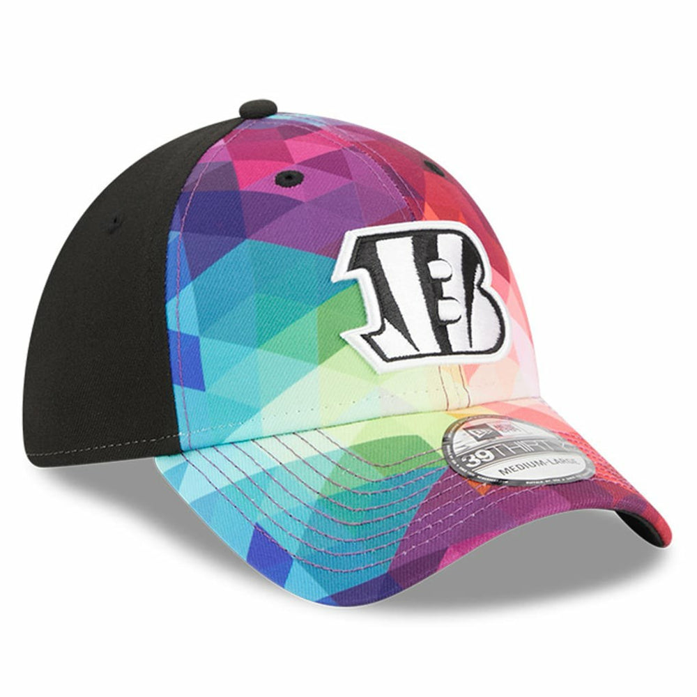 Cincinnati Bengals New Era 2023 NFL Crucial Catch 39THIRTY Flex Hat Pink | NFL